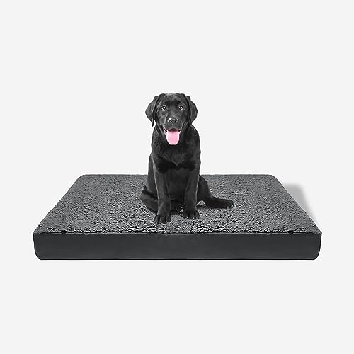 ESSONIO Hundebett Wasserdicht Orthopädische Memory Foam Oxford Tuch Abnehmbarer Bezug Waschbar Rutschfester Boden für Große Mittlere Kleine Hund Mit Rinem Gewicht Von Weniger Als 50 kg（XL ） von ESSONIO