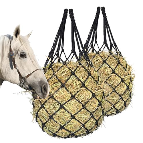 ESTCNK Web Heutasche, Aufbewahrungstasche, langsames Füttern, Heutasche, Pferde-Webtasche, mehrere Größen, große Kapazität, Futtertasche von ESTCNK