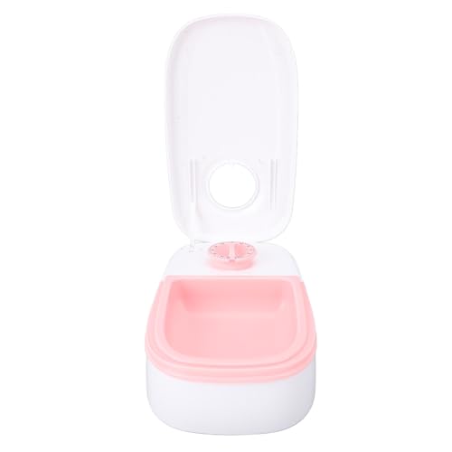 Automatische Haustier -Feeder Timed Halten Sie Frische trockene nasse Lebensmittelschale für Timer -Haustier -Feeder für Hunde Katzen (Rosa) von ETAINGYEUN