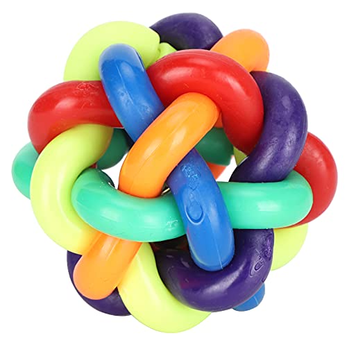 ETAINGYEUN Bunte Ball Abnehmbarer Spielzeugball Soft Squeeze Bell Ball Haustierball ETAINGYEUN Bunte Ball Abnehmbarer Spielzeugball Soft Squeeze Bell Ball Haustierball von ETAINGYEUN