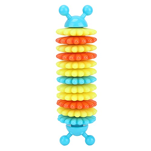 ETAINGYEUN Caterpillar Form Chew-Dog-Spielzeug zum Kauen der Zähneputzung (Blau) von ETAINGYEUN