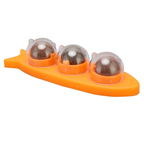 ETAINGYEUN Catnip -Kugel rotierende Spielzeugkatze mit starker klebriger multifunktionaler gastrointestinaler Konditionierung transparenter Schalenmaterial ETAINGYEUN Catnip -Kugel rotierende Spielzeugkatze mit starker klebriger multifunktionaler gastrointestinaler Konditionierung transparenter Schalenmaterial von ETAINGYEUN