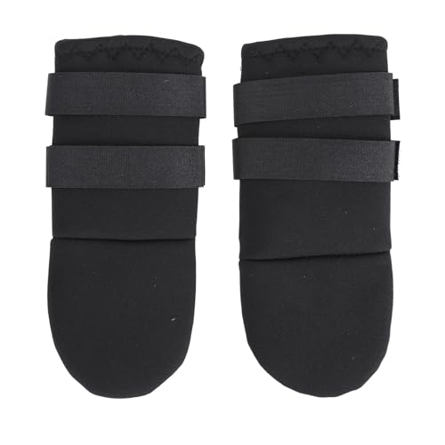 ETAINGYEUN Gummi-Beschützer Nicht-Schlupf-Hundestiefel für Wundwiederherstellung 2 PCs (M) von ETAINGYEUN