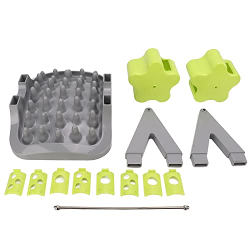 ETAINGYEUN Haustier Slow Feeder Interactive ABS Dog Food Dispenser Rolling Drop Snacks Safe Fitness Diät Doppelrolle Bildungsspielzeug Intelligence Training Ideale für Haustierbesitzer von ETAINGYEUN