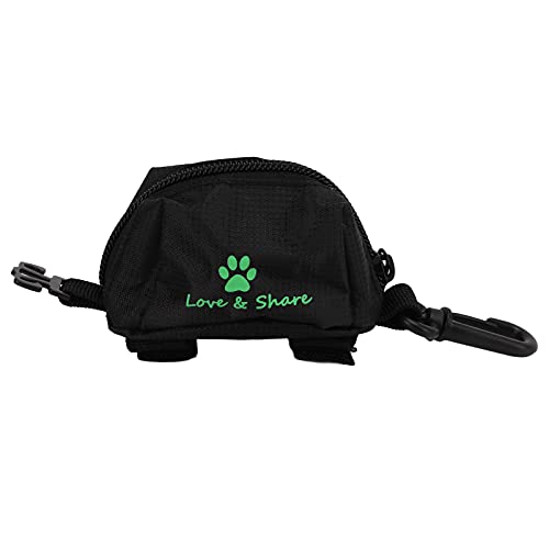 ETAINGYEUN Haustierbeutelspender Handclip Hund Leine Hundekot -Beutelspender mit Legierungshalterung für Outdoor -Abenteuer geeignet von ETAINGYEUN