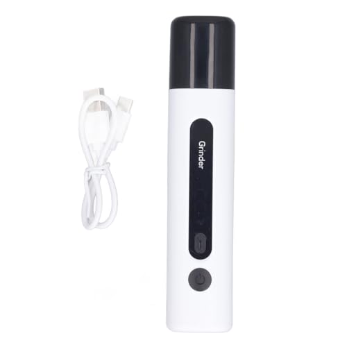 ETAINGYEUN Haustiernagelschleifer LED-Licht 1200mAh wiederaufladbar 5-Gang-Verstellbares niedriger Rausch-Hund-Nagel-Trimmer für Katzen und Hunde von ETAINGYEUN