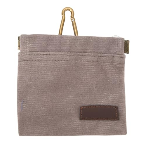 ETAINGYEUN Hunde-Snack-Beutel robuster Oxford-Stoff-Trainingstasche für Hunde Walking Snack-Tasche Mehrzweck (Grau) von ETAINGYEUN