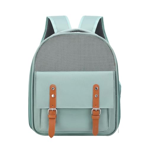 ETAINGYEUN Katzen -Rucksack bequemes Schulterdesign atmungsaktiv und starker Nylon -geräumig für Wandermaterial geeignet (Grün) von ETAINGYEUN