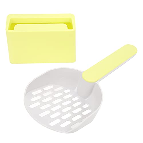 ETAINGYEUN Katzenstreu Scoop Set Long Griff Stabiler Haustierzubehör für Kätzchen grau Grün ETAINGYEUN Katzenstreu Scoop Set Long Griff Stabiler Haustierzubehör für Kätzchen grau Grün von ETAINGYEUN