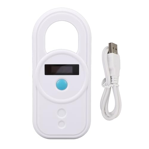 ETAINGYEUN PET Microchip Reader USB -Schnittstelle Hochsensitivität Tragbare wiederaufladbare 128 Informationen Speicherpet PET -Chip -ID -Tag -Tag für Haustierbesitzer und Tierärzte (Weiß) von ETAINGYEUN