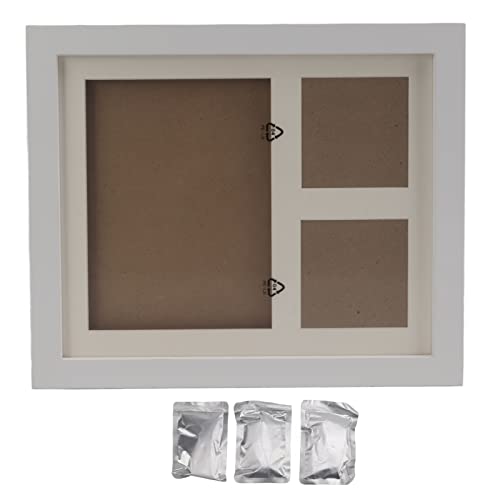 ETAINGYEUN Pet Memorial Photo Frame Print Set einzigartiges Design Keepsake geeignet für Haustierliebhaber Kiefernholz Farbe von ETAINGYEUN