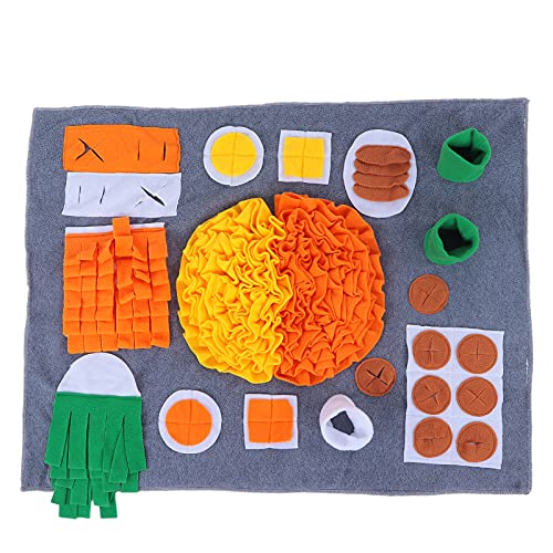 ETAINGYEUN Pet Sniffer Matte Interaktive Futterfuttermatten-Energie-Depletion-Puzzlespiel Multi-Breed-Trainingstool ETAINGYEUN Pet Sniffer Matte Interaktive Futterfuttermatten-Energie-Depletion-Puzzlespiel Multi-Breed-Trainingstool von ETAINGYEUN