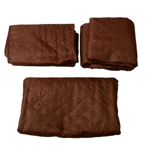 ETAINGYEUN Sofa -Abdeckung Haustierproof Couch Slipcover Schutzsofa Protektor robust leicht zu reinigen minimalistisches Design Wohnzimmer (Braun) von ETAINGYEUN