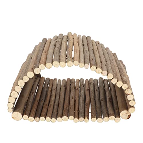ETAINGYEUN Vogel Holz Hängematte Zeltbogenbrücke Form Papagei Shelter Schlafspiel Versteck von ETAINGYEUN