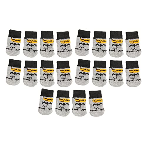 ETAINGYEUN Weihnachtshundsocken Baumwoll Anti-Kratzer Anti-Rutsch-Hunde-Hundekatze Protektor Winter (L) von ETAINGYEUN