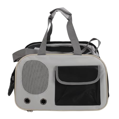 Haustasche tragbares multifunktionales Hundekatze Reisetasche robust und robust, einfach und modisches Design (Schwarz) von ETAINGYEUN