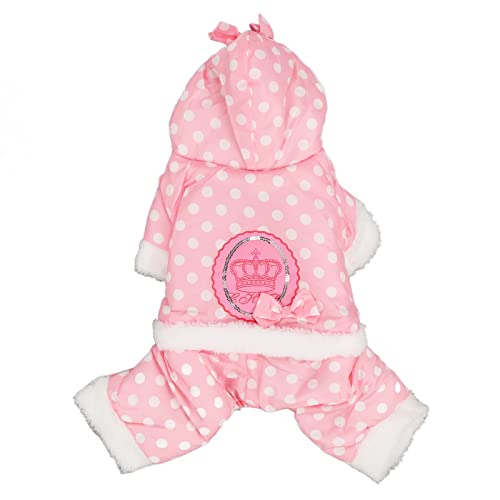 Hund Winterjacke Warmer Hoodie für süße Haustiere, die für kleine Hunde für große Hunde geeignet sind (XL) von ETAINGYEUN