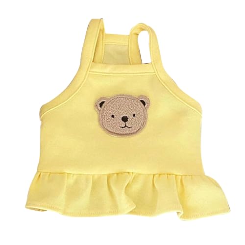 Hundehemdkleid atmungsaktives süßes ärmelloses Kleid für den pommerianischen Frühling und Sommer geeignet (S) von ETAINGYEUN