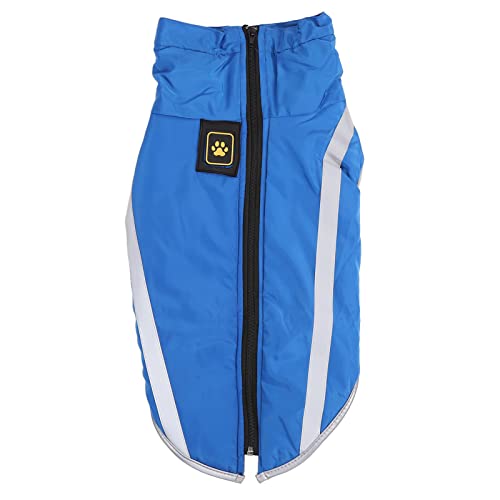 Hundejacke reflektierend Warmer Winter Haustier Kleidung Großer Hund Schutz Innen im Freien Aktivitäten im Freien (5XL) von ETAINGYEUN