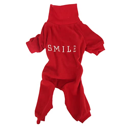 Hundekleidung Winter Warmer Mode hoher Kragenmantel (XL) von ETAINGYEUN