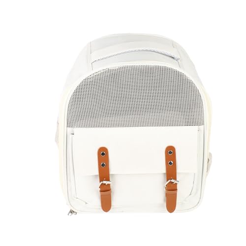 Katzen -Rucksack bequemes Schulterdesign atmungsaktiv und starker Nylon -geräumig für Wandermaterial geeignet (Beige) von ETAINGYEUN