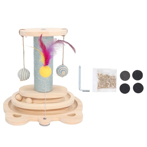 Katzenkratzer nach multifunktionalem robustem interaktivem Katzentraining Kletterbaumkratzer Pfosten Katzenkratzer nach multifunktionalem robustem interaktivem Katzentraining Kletterbaumkratzer Pfosten von ETAINGYEUN
