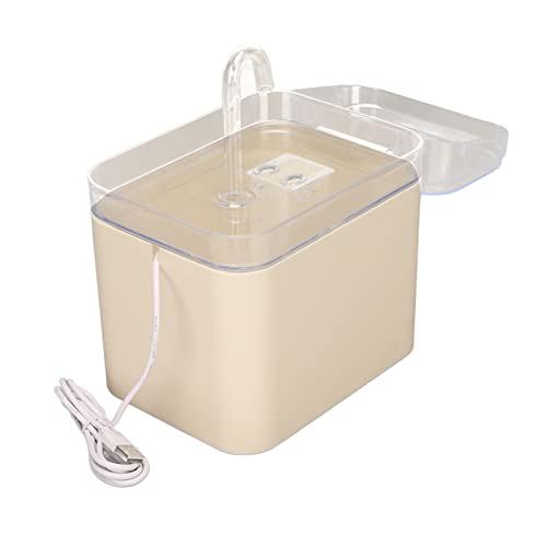 Pet Trinking Fountain Sturdy und Sturdy Automatic Dispenser 2L für Katzen und Hunde PP PS 18x13.7x14,5 cm von ETAINGYEUN