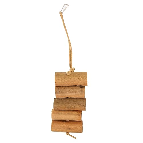 Vogelkauen Spielzeug weicher Sola Holz Papageienspielzeug zum Kauen und Training Kleiner bis mittlerer Vögel von ETAINGYEUN