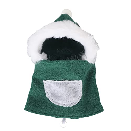 Weihnachtsvogelkleidung weiche hautfreundliche Kapuze-Vogel-Fluganzug Papagei Liebe Bird Cockatiel Green (L) von ETAINGYEUN