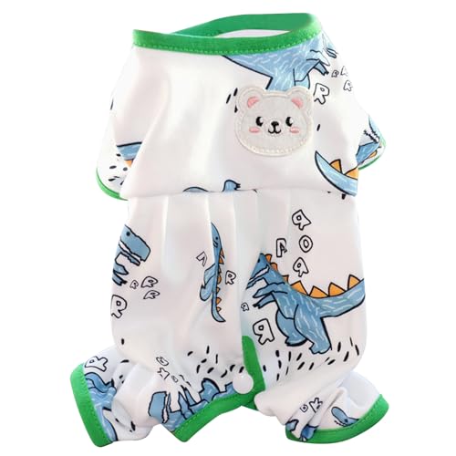 Welpe Jumpsuit warm warm und bequem Bauchband Welpe Kleidung Kleidung leicht zu tragen Kunsthandwerk für kleine Hunde geeignet (M) von ETAINGYEUN