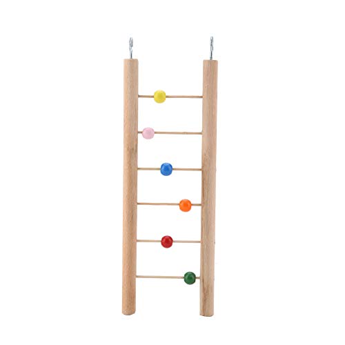 ETANULPEX Holz Vogel Papagei Leiter Klettern Haustier Spielzeug Schaukel Käfig Zubehör /1214 von ETANULPEX