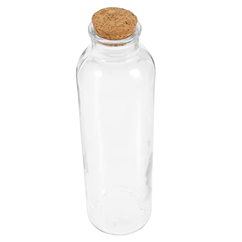 Mikro-Landschaft Wasserbehälter mit Wasserhahn Terrarium Glas Pflanze Terrarium Marmelade Wasserkrug mit Deckel Gefilterte Wasserflasche Gläser Kompakte Wasserflasche Vase Transparentes Glas/1314 von ETANULPEX