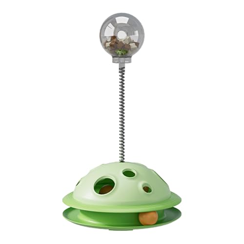ETAWDE Feeder Teasing Toy Training mit Feeder Spielzeug, mehrfarbig, multifunktionaler Leckerli-Spender für Übung von ETAWDE