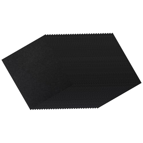 ETAWDE Überwurfmatten für Papageien, Nymphensittiche, Aras, Vogelkäfige, zuschneidbar, 45,7 x 50,8 cm, 30 Stück von ETAWDE