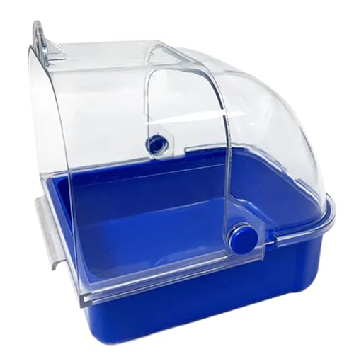 ETAWDE Vogelkäfig für Vögel, externer Badewannenkäfig, transparent, auslaufsicher, für Wellensittiche ETAWDE Vogelkäfig für Vögel, externer Badewannenkäfig, transparent, auslaufsicher, für Wellensittiche von ETAWDE