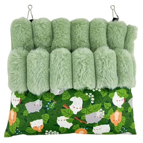 Frettchen Papagei Nager Hängematte Plüsch Nest Verstecke Käfig Zubehör Spielzeug Bett für Kleintiere Hamster Igel Rest von ETAWDE