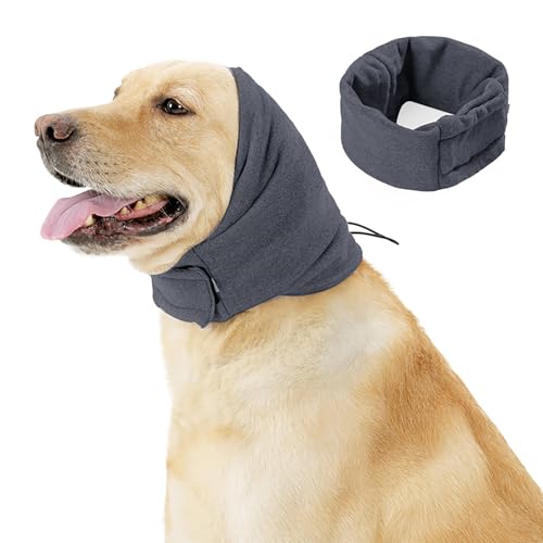 Hunde-Ohrenschützer, Nackenwärmer, Gehörschutz für Haustiere, Ohrwickel für Fellpflege, Baden, Föhnen Hunde-Ohrenschützer, Nackenwärmer, Gehörschutz für Haustiere, Ohrwickel für Fellpflege, Baden, Föhnen von ETAWDE