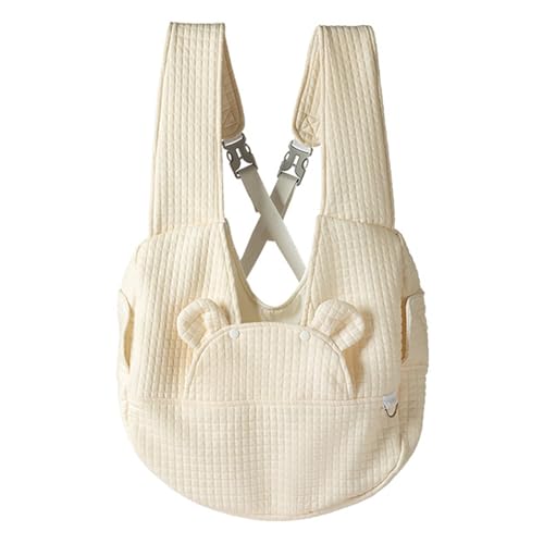 Outdoor-Tragetasche, atmungsaktiv, geräumig, Haustierhalter, bequemer Schultergurt für kleine Tiere von ETAWDE