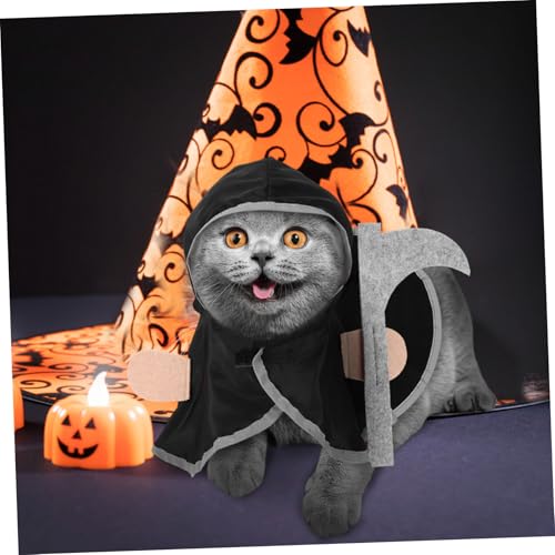 ETHZZLE Haustier Umhang Für Katzen Halloween Kostüme Katzenkleidung Pelziges Outfit Großes Haustier Cosplay Hundekostüm Halloween Katzenumhang Für Katzen ETHZZLE Haustier Umhang Für Katzen Halloween Kostüme Katzenkleidung Pelziges Outfit Großes Haustier Cosplay Hundekostüm Halloween Katzenumhang Für Katzen von ETHZZLE