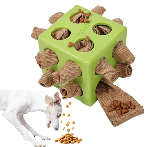 ETIAL Hunde-Puzzle-Spielzeug, Schnüffelspielzeug, fördert natürliche Futtersuchfähigkeiten, langsames Fütterungstraining, um Langeweile zu lindern und Versteckspielzeug für kleine, mittelgroße und von ETIAL