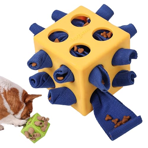 ETIAL Hunde-Puzzle-Spielzeug, Schnüffelspielzeug, fördert natürliche Futtersuchfähigkeiten, langsames Fütterungstraining, um Langeweile zu lindern und Versteckspielzeug für kleine, mittelgroße und von ETIAL