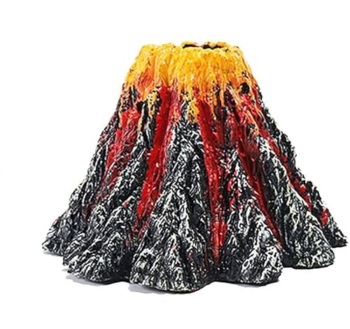 ETOPARS Aquarium Volcano Ornament Kit, Luftblasen Stein, Vulkangestein, Air Stone Bubbler Volcano Ornament Kit, Air Stone Bubbler von ETOPARS