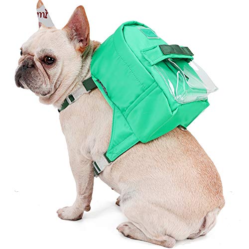ETOPARS Mode Hund selbst Rucksack, Kleines Haustier Geschirr, Mini Carrier Rucksack Tasche Satteltaschen Welpentasche, Trendy Fashion Cat Puppy Brustgurt, Reisetasche für Hund ETOPARS Mode Hund selbst Rucksack, Kleines Haustier Geschirr, Mini Carrier Rucksack Tasche Satteltaschen Welpentasche, Trendy Fashion Cat Puppy Brustgurt, Reisetasche für Hund von ETOPARS