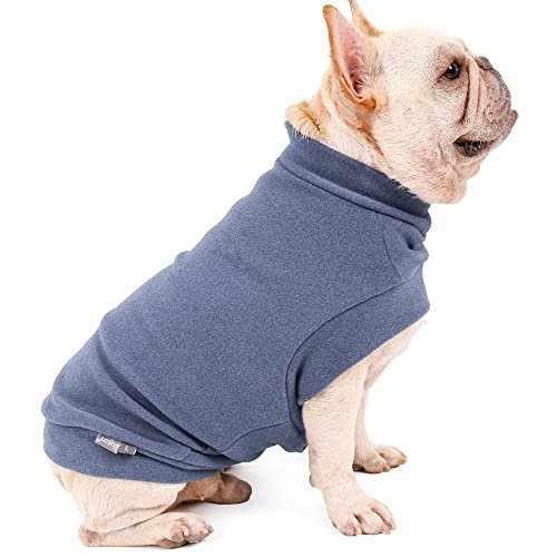 ETOPARS Sweater für Hunde, Hund Katze Winter Warmer Pullover, Niedliche Strickwaren für Haustiere im Frühling Herbst, Haustier lässig Trainingsanzug Sweatshirt, Warme Haustier Jacke (M, Blau) von ETOPARS