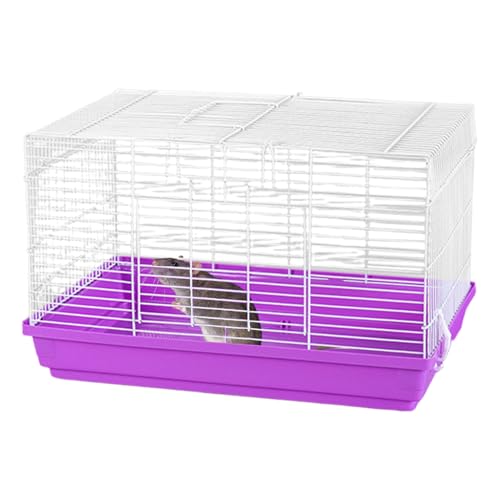 ETUCYNG 47x30x30 cm Hamsterkäfig Hamster Cage Meerschweinchenkäfig Chinchilla Käfig Nagerkäfig Draht Zum Spielen Training Ausruhen Und Schlafen von ETUCYNG