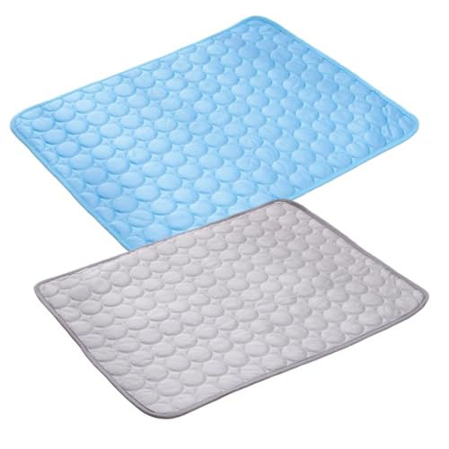 ETUCYNG 50x40 cm 2 Stücke Hundekühlmattes Ice Seide Kühle Stoff Waschbares Hundematte Wiederverwendbar Kühlbett Katze Tragbar Reise Garten Outdoor Für Zuhause Unterwegs Oder Im Auto ETUCYNG 50x40 cm 2 Stücke Hundekühlmattes Ice Seide Kühle Stoff Waschbares Hundematte Wiederverwendbar Kühlbett Katze Tragbar Reise Garten Outdoor Für Zuhause Unterwegs Oder Im Auto von ETUCYNG