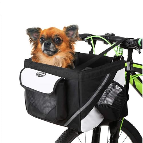 ETUCYNG Fahrrad-Hundeträger 38x27x26cm Hundetrage Fahrradkorb Oxford-Stoff Tragbarer Katzen- Und Hundeträger Weicher Fahrradtransportrucksack Für Kleine Hundekatzenwelpen ETUCYNG Fahrrad-Hundeträger 38x27x26cm Hundetrage Fahrradkorb Oxford-Stoff Tragbarer Katzen- Und Hundeträger Weicher Fahrradtransportrucksack Für Kleine Hundekatzenwelpen von ETUCYNG