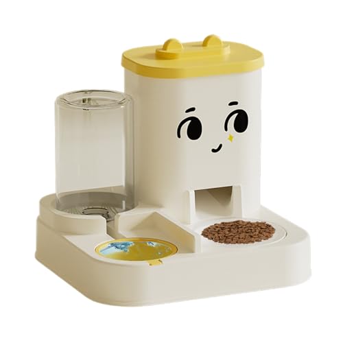 ETUCYNG Futter- und Wasserspender für Hunde – 2-in-1 Wasserspender für Haustiere, automatischer Katzenfutter- und Wasserspender, großer Futterspender für Zuhause und Reisen von ETUCYNG