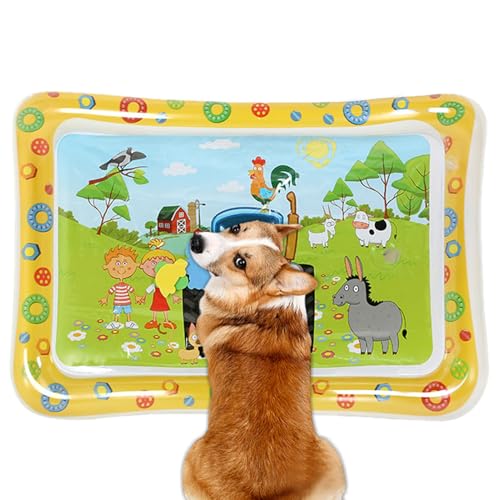 ETUCYNG Haustier Wasserkissen - Faltbares Wasserkissen Für Katzen,Haustier Schlafplatz Verdickte Kriechunterlage Aufblasbar Für Familien Indoor Outdoor Wohnzimmer Reise Bei Alle Altersstufen ETUCYNG Haustier Wasserkissen - Faltbares Wasserkissen Für Katzen,Haustier Schlafplatz Verdickte Kriechunterlage Aufblasbar Für Familien Indoor Outdoor Wohnzimmer Reise Bei Alle Altersstufen von ETUCYNG