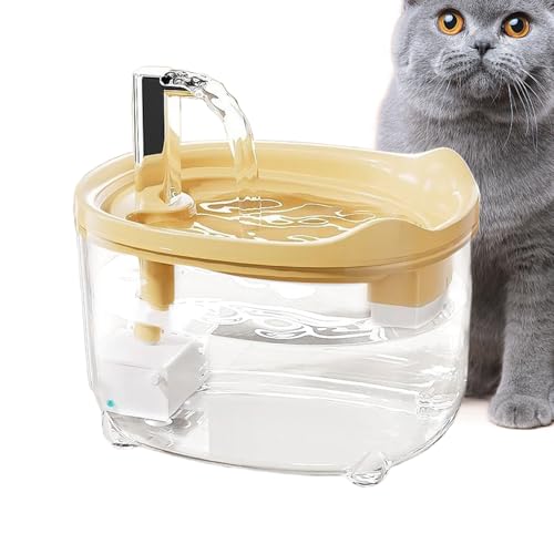 ETUCYNG Katzenbrunnen Für Die Wohnung, Trinkbrunnen Für Katzen Und Hunde, 1,5 Liter Leiser Automatischer Futternapf Haustierzubehör Für Fütterung Im Innenbereich Für Kätzchen Welpen Und Andere ETUCYNG Katzenbrunnen Für Die Wohnung, Trinkbrunnen Für Katzen Und Hunde, 1,5 Liter Leiser Automatischer Futternapf Haustierzubehör Für Fütterung Im Innenbereich Für Kätzchen Welpen Und Andere von ETUCYNG